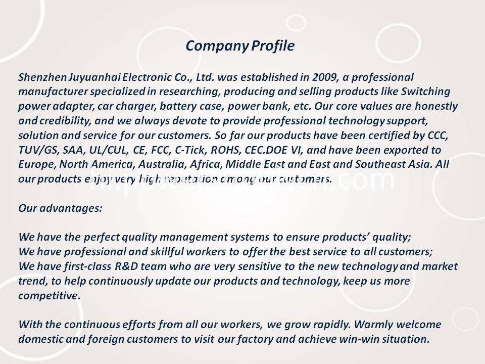 कंपनी प्रोफाइल Company profile